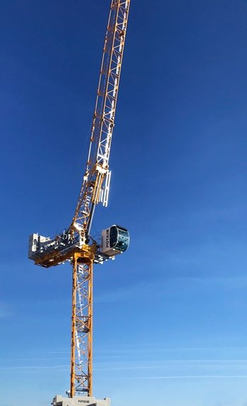 Potain launches the MRH 175 tower crane, will focus on high-rise and homebuilding sectors at CONEXPO 2020